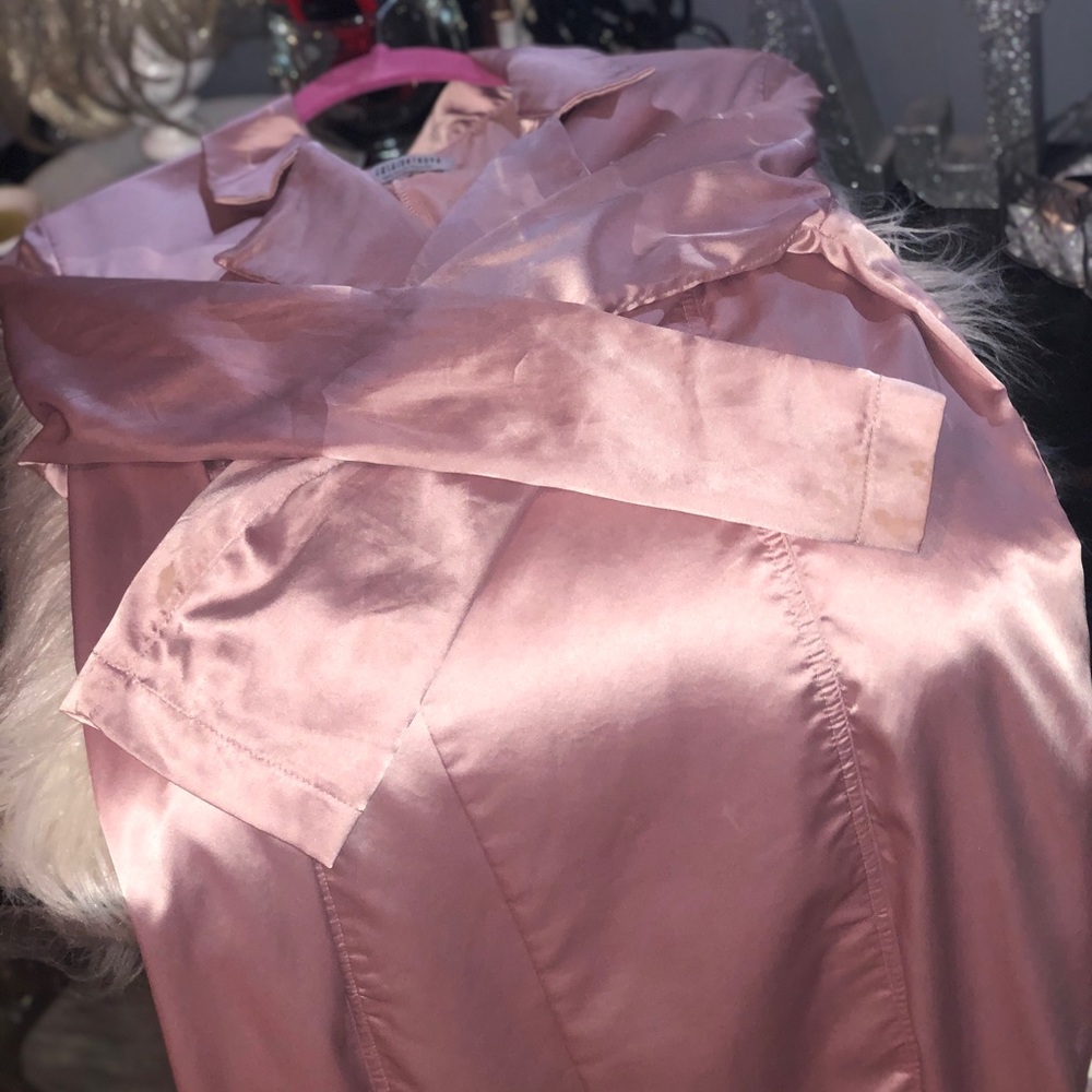 Satin duster from Fashion Nova